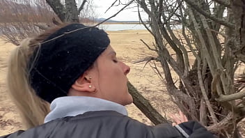 Frozen Lake Winter Fuck: Public Outdoor Pleasure