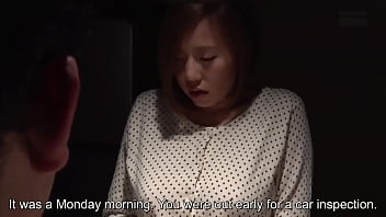 Cheating Japanese Wife Gets Pounded By A Well-hung Mechanic – Full English Subtitles