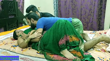 Indian Hot Milf Aunty Gets Double-teamed With Dirty Audio