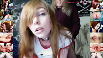 Sultry Gamergirlroxy Takes On Both Old And Young Studs In A Deepthroat Creampie Cam Show!