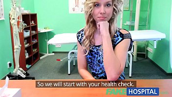 A Sleazy Quack Promises A Discount On New Tits For A Blonde If She Gives Him A Good Time.