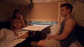 Riding The Rails: Blonde Milf’s Body Shakes And Quakes To Orgasmic Vibrations