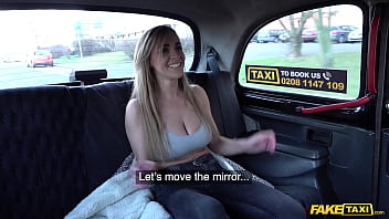 Her Massive Natural Tits Jiggle And Slap Wildly As She Gets Pounded In The Back Of The Fake Taxi