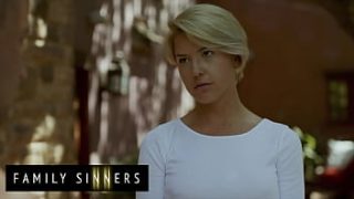 Sizzling Blonde Milf Kit Mercer Gives Her Step-son Van Wylde A Mind-blowing Blowjob And A Hardcore Fucking In This Family Taboo Fantasy