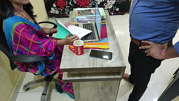 Sizzling Indian Boss Lady Ravaged By Her Office Boy In Hindi