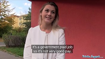 Naughty Teacher Agnes White Gets A Car Load Of Cash For A Wild Ride