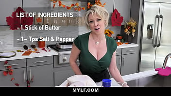 Blonde Milf Lets Her Stepson Stuff Her Bird