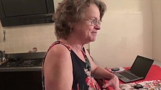 Dirty Italian Nonna Craves A Hard Ride