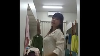 Naughty Chinese-indonesian Ex-girlfriend Teases With A Sizzling Strip Dance