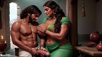 Sultry Indian Aunty Surrenders To Raw, Steamy Passion In This Ai-generated Fantasy