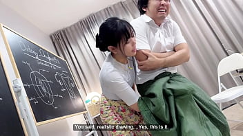 Professor’s Passionate Lesson Ends In A Deep, Messy Creampie For Her Eager Student.