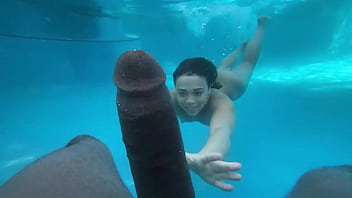 Submerged And Submissive: Amateur Teen Overwhelmed By Massive Black Cock
