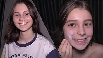 18-year-old Cutie Serves As A Submissive Cumdumpster