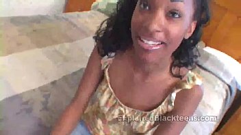 Ebony Queen Takes A Thick White Rod