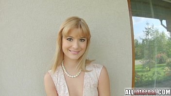 Sizzling Hot Blonde Seductively Teases With Every Curve Before Getting Down And Dirty