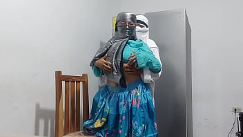 A Sizzling Arabian Beauty Gets Bent Over The Fridge And Screams In Ecstasy As She Cums Hard From A Deep, Relentless Pounding.