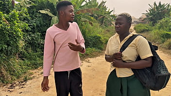 Innocent Nigerian Schoolgirl Ravaged In The Jungle’s Primal Embrace