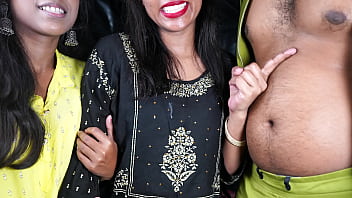 Indian Step Sister’s Wild Family Fuck Fest In Hindi