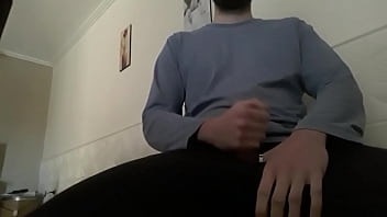 Stroking My Hard Cock At The Desk Instead Of Doing My Job