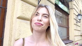 First Anal Fuck For Slim Student Melina In Real Street Casting