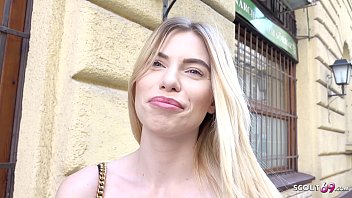 First Anal Fuck For Slim Student Melina In Real Street Casting