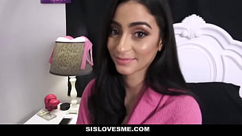 Bribing My Teen Stepsister Jasmine Vega To Get On Her Knees And Worship My Cock