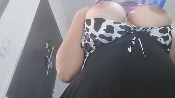 Naughty Arab Wife In Niqab Defies Her Faith, Flashing Her Curves And Squirting On Webcam For Money