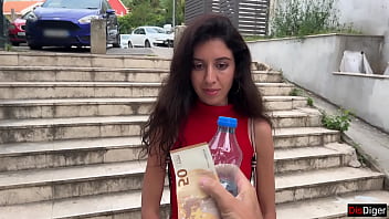 Naughty Girl Gets A Dirty Deal On The Street – Deep Throat, Hard Fucking, And A Hot Creampie