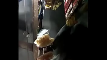 Tamil Nadu Muniswamy Stroking His Hard Cock In The Back Of His Shop