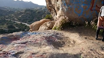 Pussycat’s Public Pleasure: A Lewd Outdoor Blowjob And Strip Show