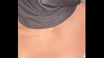 Arab Hijab Hottie Flaunts Her Jiggling Jugs | Solo Muslim Babe Gropes Her Flawless Tits