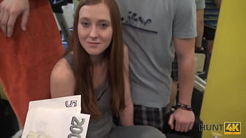 Cuckold For Cash: Hunter Pounds His Girlfriend In The Desolate Gym