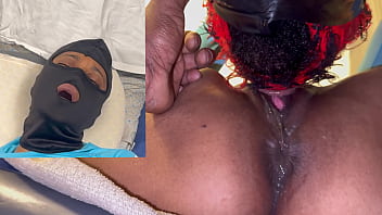 Ebony Goddess Drenches Dildo Mask With Her Explosive Squirt In A Soaking Wet Climax