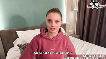 German Student Gets Her Tight Asshole Stretched In A Real Anal Hookup – Erocom Date