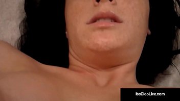 Freckled Princess Cleo Spreads Her Naked Curves Across The Sheets, Begging For Your Touch