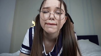 Eager Student Craves A Hard Pounding While Still In Her Uniform.