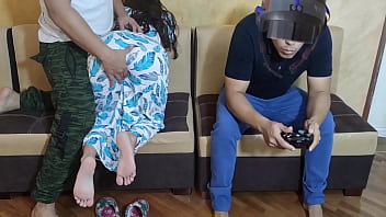 I Hope My Boyfriend Starts Playing Vr Games So I Can Cheat On Him With His Big-dicked Best Friend