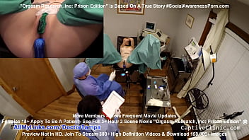 Orgasm Research, Inc: Inmate Edition – Private Prison Slut Donna Leigh Gets Used Hard By Doctor Tampa And Nurse Lilith Rose On Bondageclinic.com