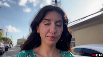 Triple Facial For The Town Slut – Cum-soaked Public Walk