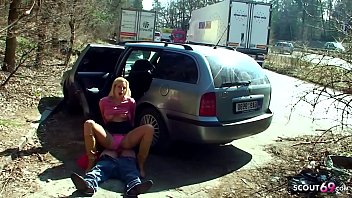 Raw Teen Fucked Rough On The Street By A Stranger In A Parking Lot