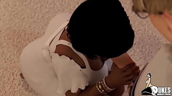 Thick-ass Milf Gets Gangbanged By A Train Of Cocks