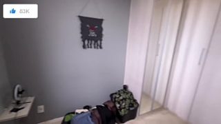 Showing Off The New Apartment And Breaking It In With Some Homemade Fucking Ft. Amberzinha
