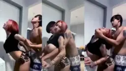 Fucking Standing Up, Horny Couple