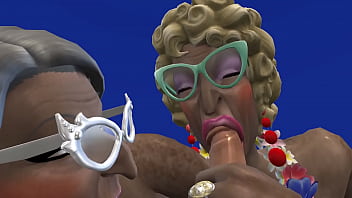 Naughty Granny Cruise: Wild Sims 4 Voyage With Insane Senior Suck-offs