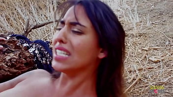 Inked Beauty Takes A Wild Outdoor Pounding On Her Natural Tits And Tight Pussy