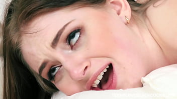 Eager Young Thing Deepthroats And Bounces On Massive Ebony Shaft Until She’s Painted With Cum