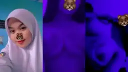 Chubby Hijabi Babe With Massive Melons