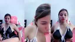 Marimar And Kimmy’s Steamy Mango Dildo Live Show