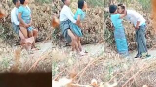 Naked Nepali Couple Fucking Wild In A Secluded Outdoor Spot