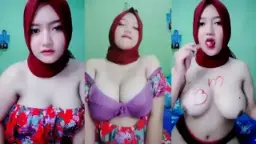 Busty Red Hijabers Host